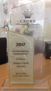 Crown Environmental Sustainability Award 2017 ELS