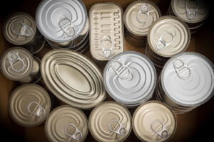 Reduce recyclable waste - cans