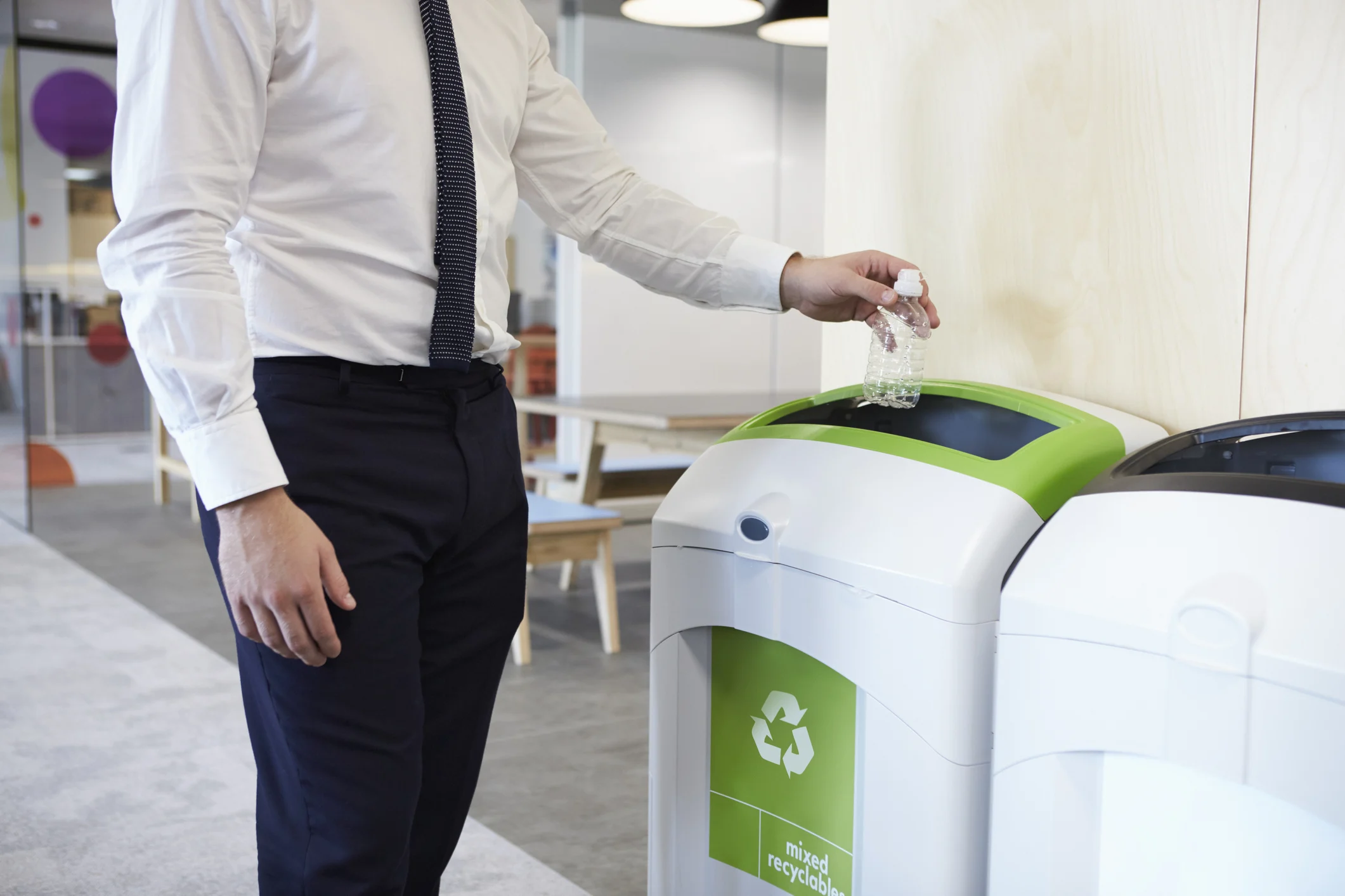 Reduce office recyclable waste