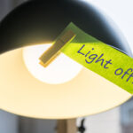 energy saving tip - lights