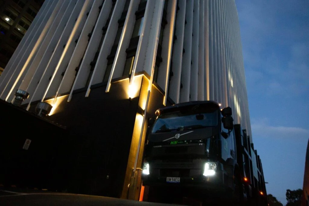 KS Environmental truck in action